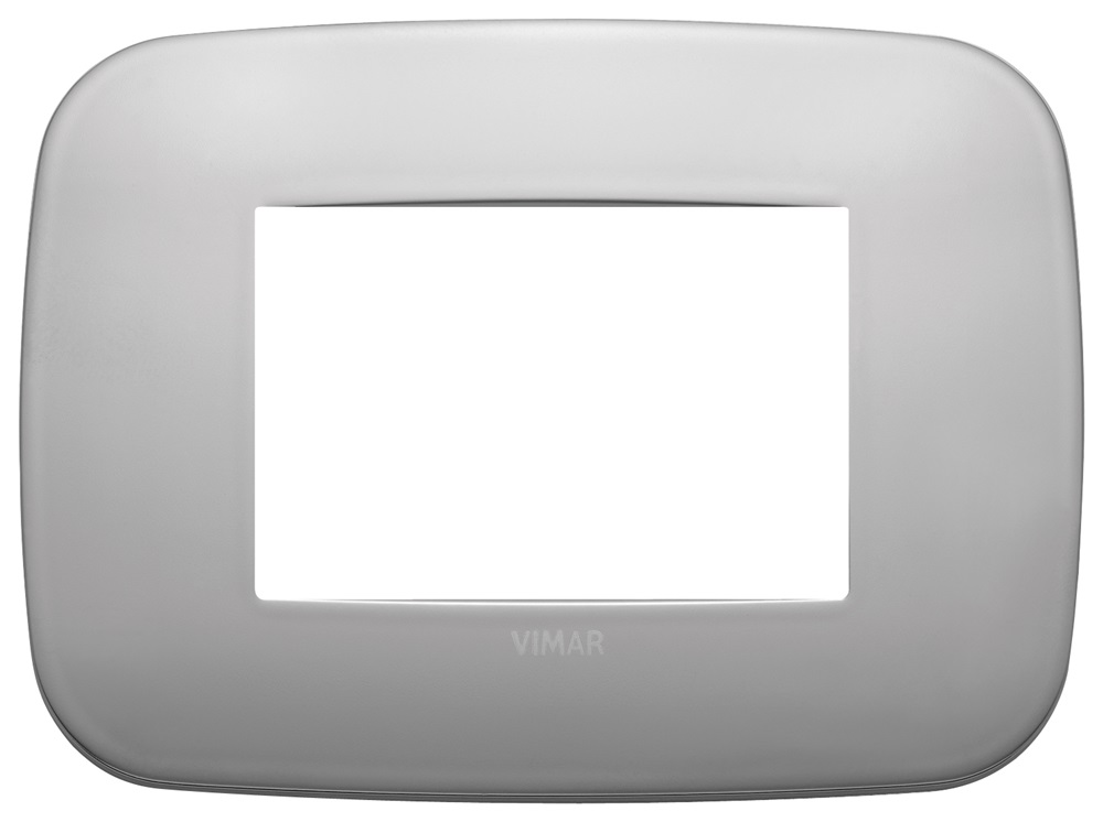 Placca Round 3M nichel matt