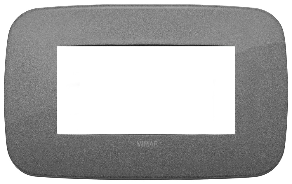 Placca Round 4M ardesia