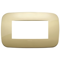 Placca Round 4M oro