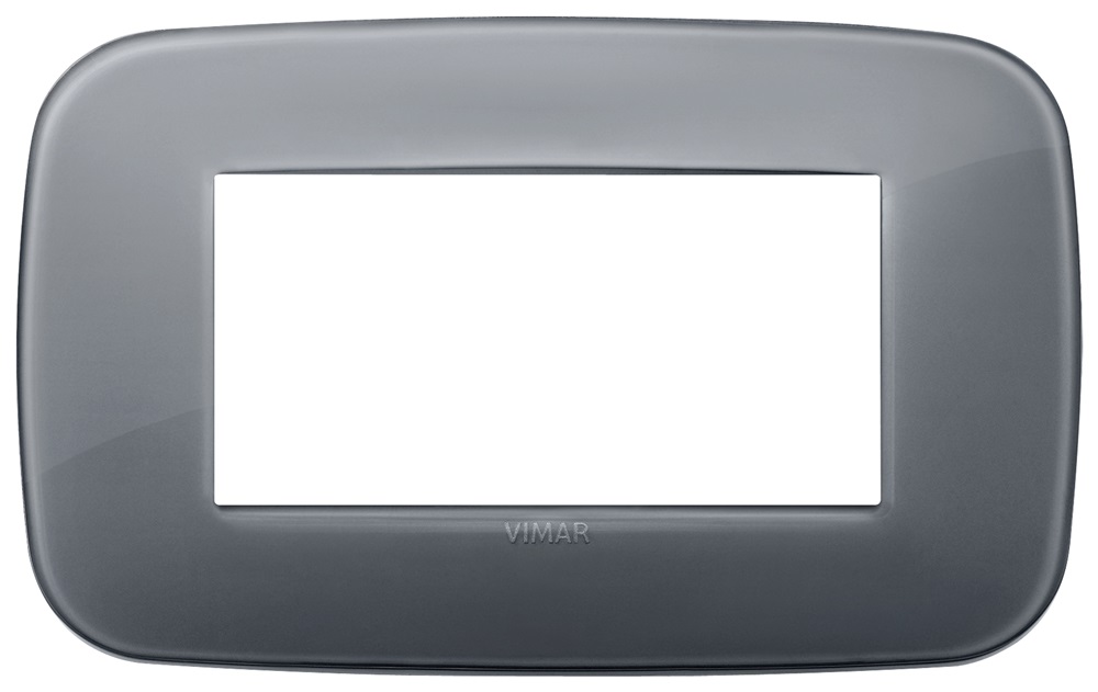 Placca Round 4M Reflex grigio fumÃ¨