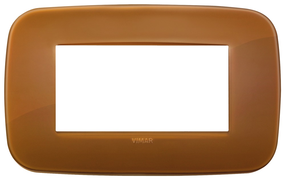 Placca Round 4M Reflex caramel