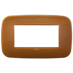 Placca Round 4M Reflex caramel