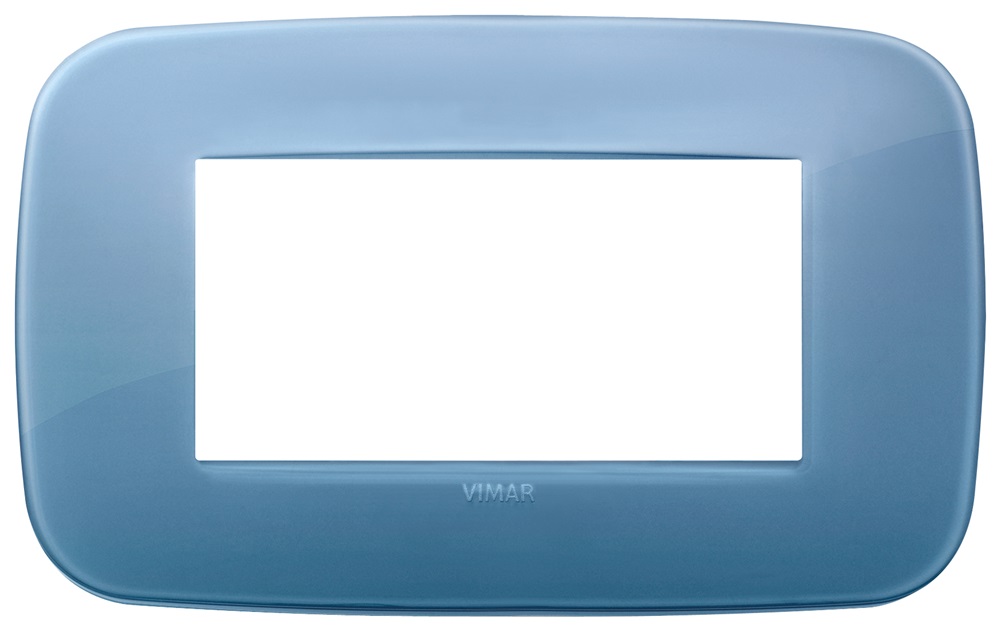 Placca Round 4M Reflex oltremare