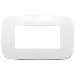 Placca Round 4M Bianco Arkè 