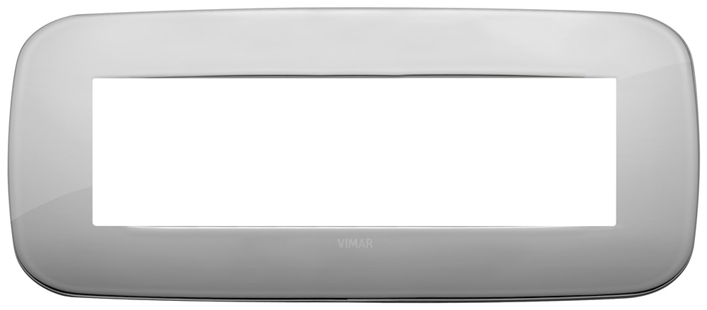 Placca Round 7M cromo