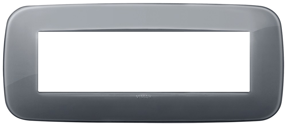 Placca Round 7M Reflex grigio fumÃ¨