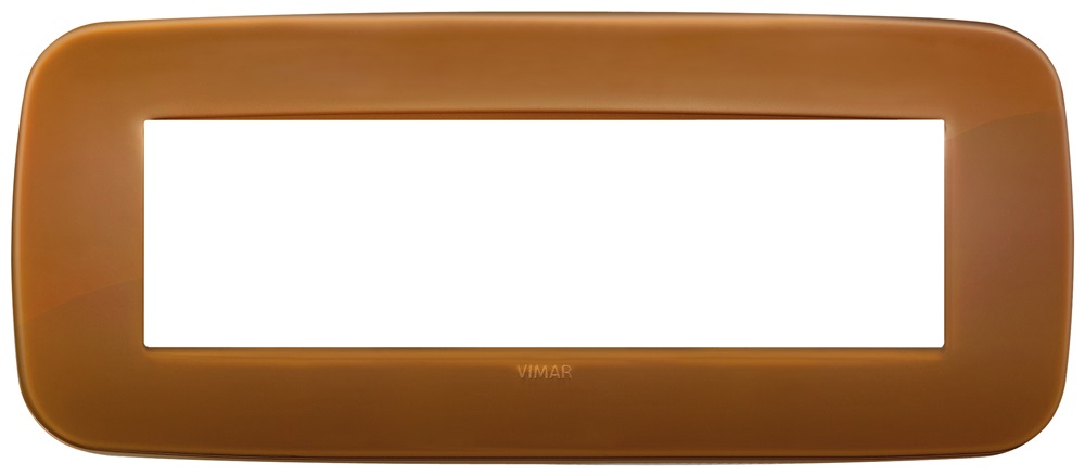 Placca Round 7M Reflex caramel