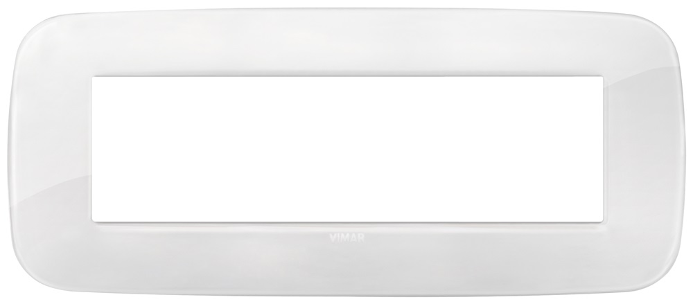 Placca Round 7M Reflex Ghiaccio Arkè 