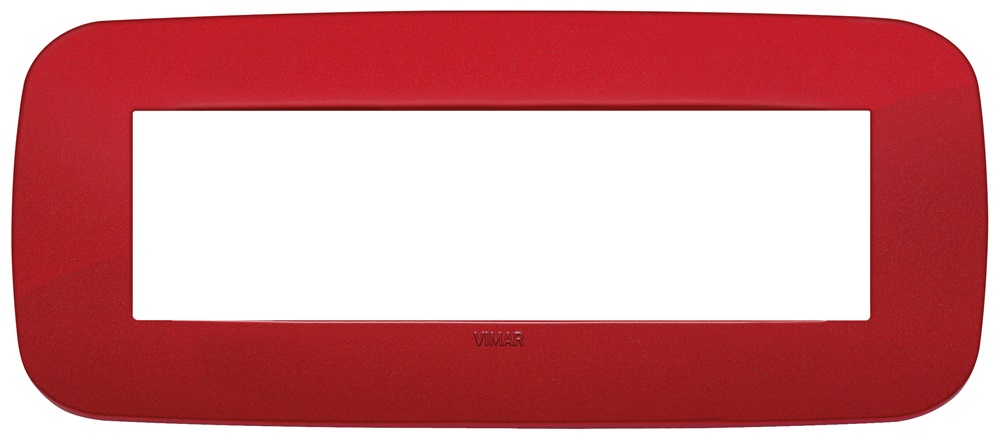 Placca Round 7M rosso