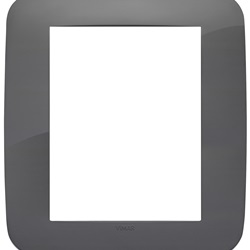 Placca Round 8M grigio