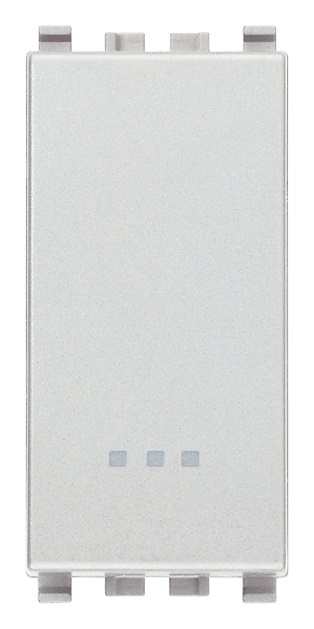 Pulsante illuminabile 1P NO 10A next Eikon 