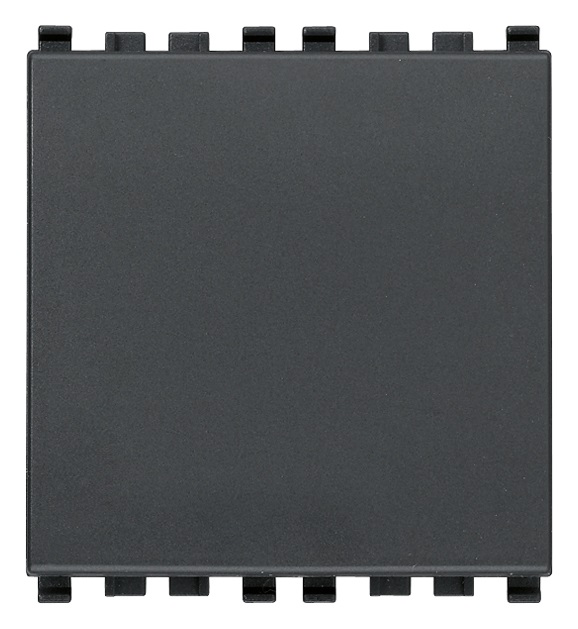 Pulsante 1P NO 10A 2M grigio