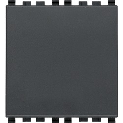 Pulsante 1P NO 10A 2M grigio