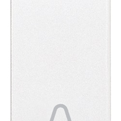 Tasto 1M simbolo campanello bianco