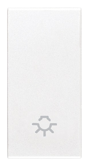 Tasto 1M simbolo luce bianco