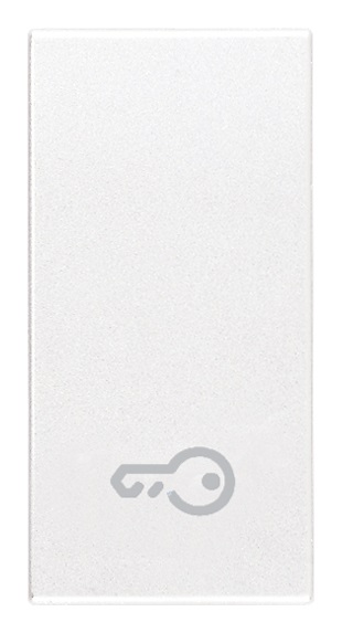 Tasto 1M simbolo chiave bianco