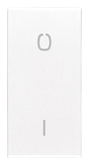 Tasto 1M simbolo O I bianco