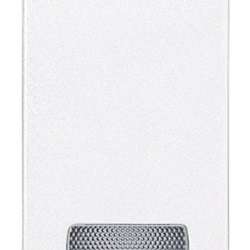 Tasto 1M con diffusore bianco Eikon 