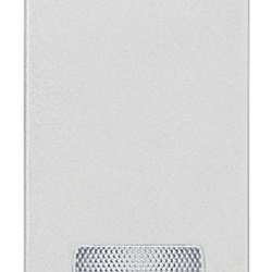 Tasto intercambiabile 1 modulo con diffusore illuminabile Next per impianti elettrici