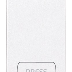 Tasto 1M PRESS bianco