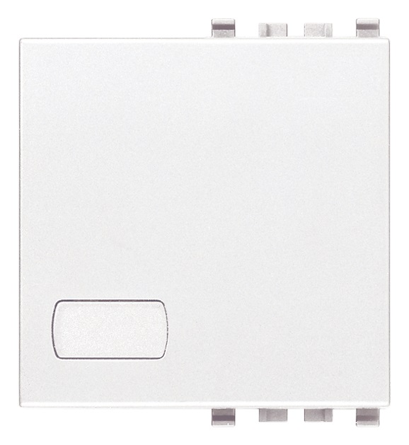 Tasto 2M personalizzabile bianco