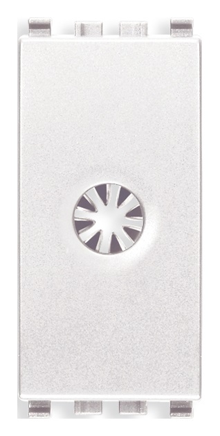 Passacavo con serracavo bianco Eikon 