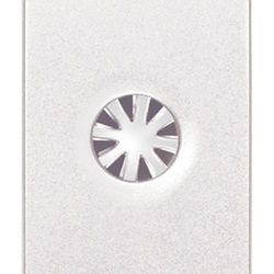 Passacavo con serracavo bianco Eikon 