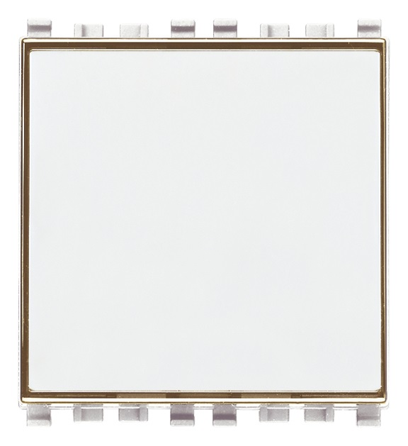 Pulsante targhetta 1P NO 10A bianco Eikon 