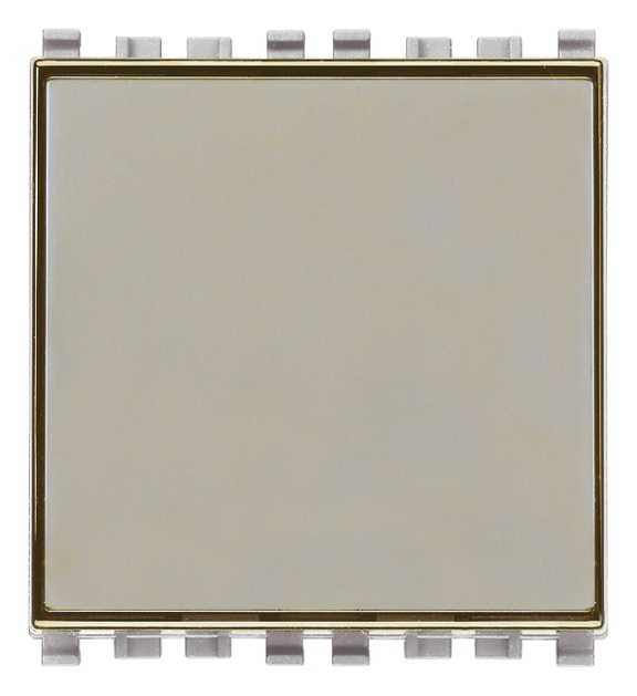 Pulsante targhetta 1P NO 10A 250V per lampada E10 10x28 mm 1W Next 2 moduli