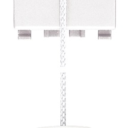 Pulsante 1P NO 10A tirante bianco