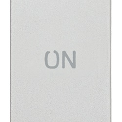 Pulsante 1P 10A 250V contatti NO+NC simbolo ON uso industriale