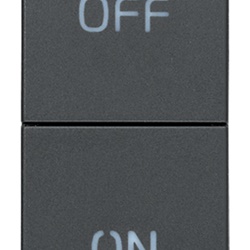 Pulsanti indipendenti NO+NC 10A 250V grigio per comando elettrico industriale
