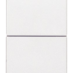 Pulsanti indipendenti NO+NO 10A 250V bianco per controllo circuiti elettrici