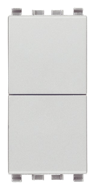 Pulsanti indipendenti NO+NO 10A 250V per comandi elettrici doppio circuito Next