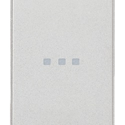 Invertitore 1P 16AX assiale illuminabile tasto sostituibile per lampade con alimentatore integrato Next