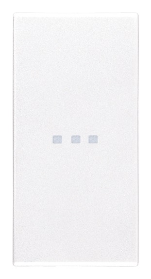 Tasto 1M assiale bianco