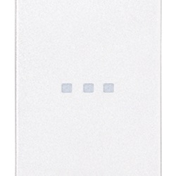 Tasto 1M assiale bianco