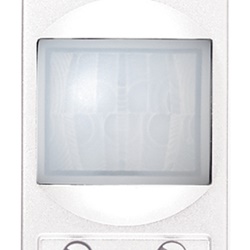 Interruttore IR a relè 230V bianco con sensore movimento crepuscolare temporizzatore regolabili