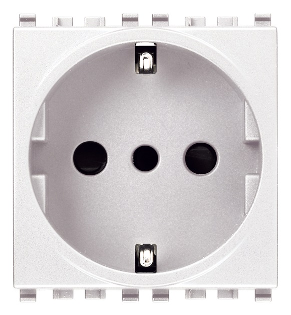 Presa 2P+T 16A P30 bianco