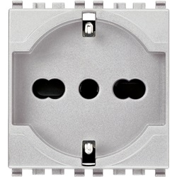 Presa SICURY 2P+T 16 A 250 V~ universale next Eikon 