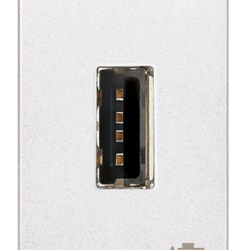 Unità alimentazione USB 5V 1,5A cavo 1m bianco per dispositivi elettronici