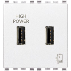 UnitÃ  alimentazione USB 5V2,1A 2M bianco