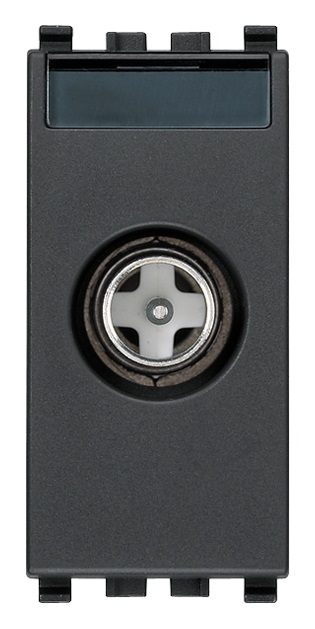 Presa Tv-Rd-Sat Diretta Antracite Eikon 