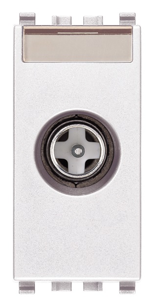 Presa TV-RD-SAT diretta bianco Eikon 