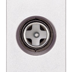 Presa TV-RD-SAT diretta bianco Eikon 