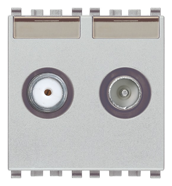 Presa TV-RD-SAT diretta 2 uscite Next