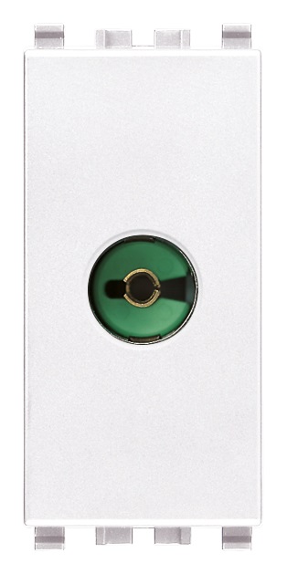 Presa TV semplice 40-862MHz bianco