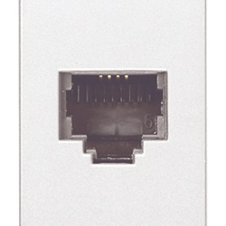 Presa Rj11 6/4 Bianco Eikon 