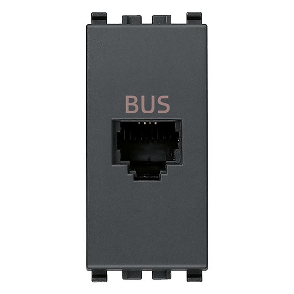 Presa RJ11 speciale per BUS grigio