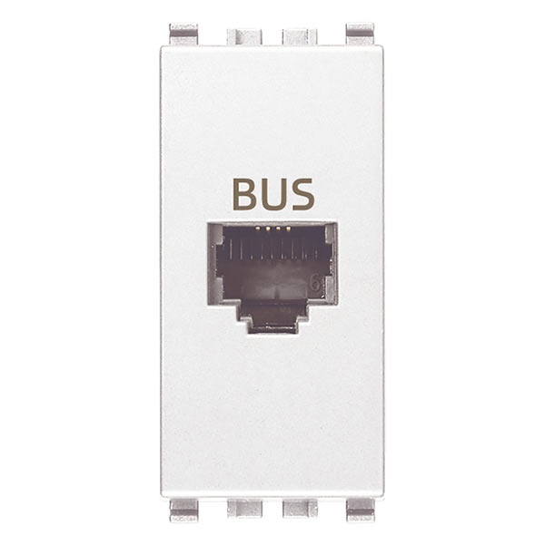 Presa RJ11 speciale per BUS bianco